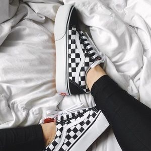 Vans Checkered Platform Old Skool